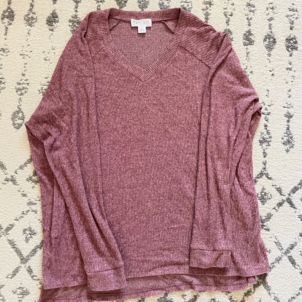 Plum color sweater
